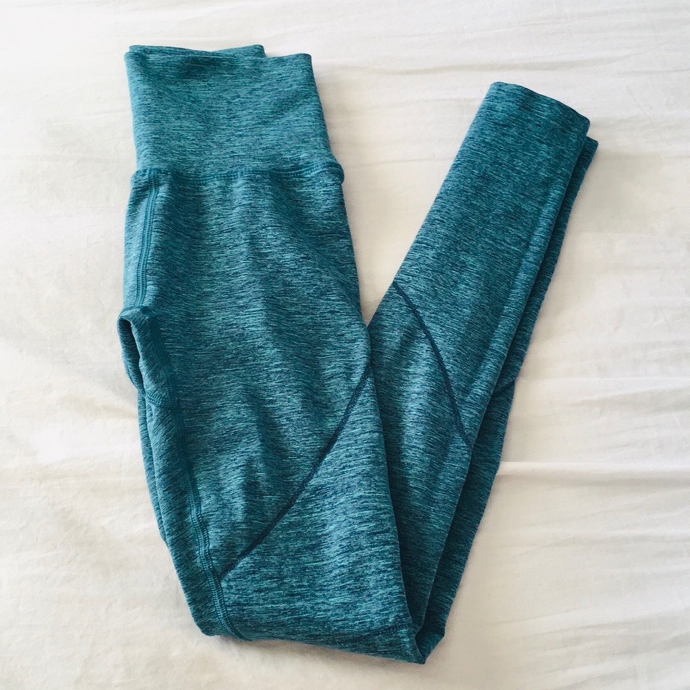 Alphalete R6 Revival Leggings - Teal Blue XS